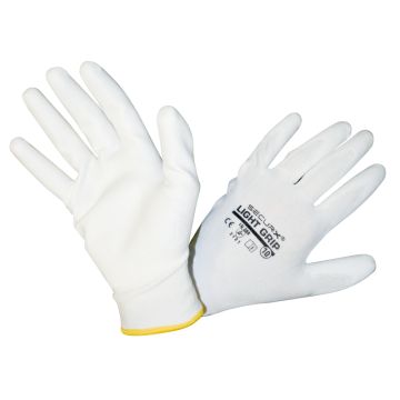 HANDSCHOEN - POLYURETHANE/NYLON - LIGHT GRIP / 10 (12 PER OVERDOOS)