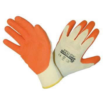 HANDSCHOEN - LATEX/COTTON-POLYESTER - MULTI GRIP / 11