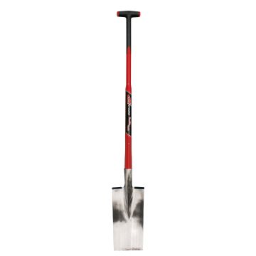 SPADE DUBBELE RAND - MODEL “CHARLEROI” - MET T-GLASVEZELSTEEL TYPE “F5500” (5 PER OVERDOOS)