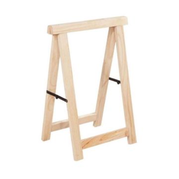 HOUTEN SCHRAAG PRO 50 /  H=75 CM X B=53 CM  -  (MAX. 400 KG PER SET)