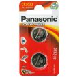 BATTERIJ PANASONIC "LITHIUM POWER" KNOOPCELBATTERIJEN - TYPE CR-2032 (12 PER OVERDOOS)