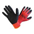 HANDSCHOEN - NITRILE/NYLON - SUPER FOAM / 9 (12 PER OVERDOOS)