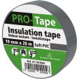 ISOLATIETAPE 19 MM X 20M X 0,15MM, VDE / GRIJS (40 PER OVERDOOS)