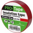 ISOLATIETAPE 19 MM X 20M X 0,15MM, VDE / ROOD (40 PER OVERDOOS)