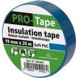 ISOLATIETAPE 19 MM X 20M X 0,15MM, VDE / LICHT BLAUW (40 PER OVERDOOS)