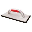 KUNSTSTOFSPAAN  280 X 140 X 8 MM SOFT GRIP MET ZWARTE RUBBER (30 PER OVERDOOS)