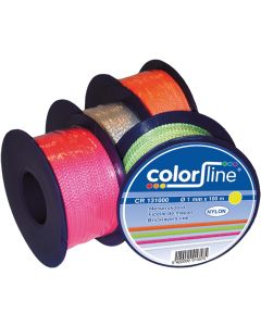 METSERSKOORD 2 MM X 50 M - NYLON - FLUO GEEL (5 PER OVERDOOS)