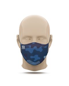 SECURX MASKER IN TEXTIEL - CAMOUFLAGE - (2 LAGEN) OEKO-TEX