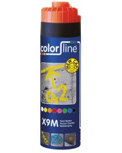 X9M PAINT MARKER - 500 ML - FLUO ORANJE (12 PER OVERDOOS)