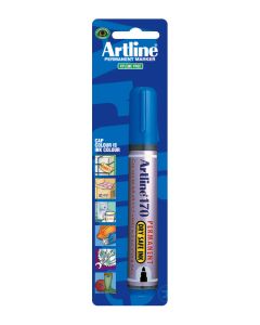 PERMANENT MARKER DRY SAFE 170 BLAUW (BLISTER) (12 PER OVERDOOS)