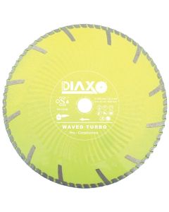 DIAMANTSCHIJF WAVED TURBO - 125 X 22,2 MM - PRO CONSTRUCTION (2 PER OVERDOOS)