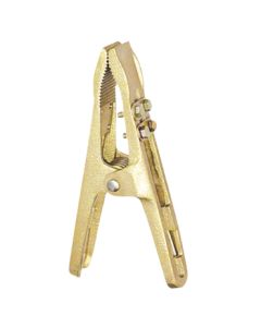 EARTH CLAMP CROCO B600.95 (600A/95MM2/BRASS) - 038042