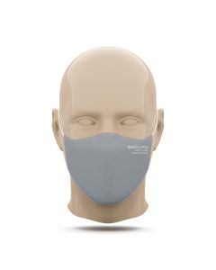 SECURX MASKER IN TEXTIEL - GREY - (2 LAGEN) OEKO-TEX