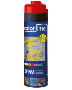 X9M PAINT MARKER - 500 ML - FLUO ROOD (12 PER OVERDOOS)