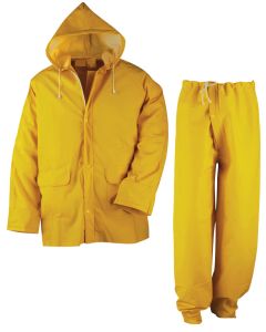 RAINWEAR SET - GEEL - XXL (20 PER OVERDOOS)