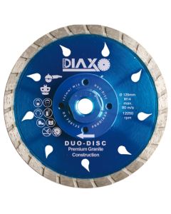 DIAMANTSCHIJF DUO-DISC - 125 X M14 - PREMIUM GRANITE / CONSTRUCTION (2 PER OVERDOOS)